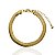 Pulseira Lacraia 6mm 17cm - Banho de ouro 18k - Imagem 1