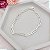 Pulseira Elo Cartier Longo 18cm - Prata 925 - Imagem 1