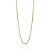 Colar Grumet 2mm 45cm - Banho de Ouro 18k - Imagem 1
