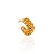 Piercing Fake Grosso com Fileira Alto Relevo - Banho Ouro 18k - Imagem 1