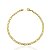 Pulseira Piastrine 3mm 21cm - Banho de Ouro 18k - Imagem 1