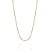 Colar Elo Bolinha 31cm - Banho de Ouro 18k - Imagem 1