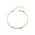 Pulseira Fita 2mm 18cm - Banho Ouro 18k - Imagem 1