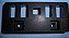 Monza 91/96 Moldura Comando Vidro e Retrovisor Original Gm - Imagem 1