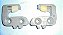 Ford Mercury Lincoln 52_54 Par De Batente Fechadura Da Porta - Imagem 1