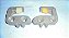 Ford Mercury Lincoln 52_54 Par De Batente Fechadura Da Porta - Imagem 2