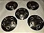Ford Ranger - Jogo com 5 Calotas Centrais originais aço inox - Imagem 1