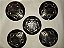 Ford Ranger - Jogo com 5 Calotas Centrais originais aço inox - Imagem 2