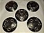 Ford Ranger - Jogo com 5 Calotas Centrais originais aço inox - Imagem 3