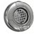 Ralo Quebra Onda Para Piscinas de Alvenaria ABS Inox 1 1/2 polegadas Linha Pratic - Imagem 1