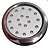 Refletor de LED Para Piscina em Inox 18w RGB Super LED Single - Imagem 1