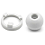 Bolinha 3 Fios para Disp. Retorno ou Hidro 60 mm - Prata - Marca Sodramar - Imagem 2