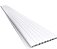 Forro de pvc 10X8 -Branco-FORROPLAST - Imagem 4