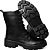 Coturno Feminino Bota Tratorada Blogueira Cano Médio VENAN 700 - Imagem 2