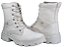 Coturno Feminino Bota Confort Tratorado Cano Curto 1200 - Imagem 1
