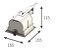 PLAFON REVOLUZ RI-E530 BFM - Imagem 2