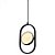 PENDENTE LUMINATTI OR1205 PT - Imagem 1