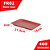 BANDEJA ISOPOR FR02 ROSA ABS (14 X 21.5 X 2.0) (C/400) - Imagem 2