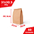 SACO DE PAPEL DELIVERY LISO EXTRA GRANDE (31 X 19 X 30.5) (C/50) - Imagem 2