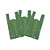 SACOLA PLÁSTICA RECICLADA 48 X 58 (C/4KG) VERDE ROLEPLAST - Imagem 1