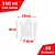 KIT POTE+TAMPA REDONDO 350ML (C/25) - Imagem 2