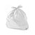 SACO DE LIXO BRANCO 60LT 0.06 (C/100) - Imagem 1