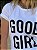 T-shirt Good Girl Branco - Imagem 1