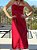 BAZAR - Vestido Laise Vermelho - Imagem 1