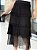 BAZAR - Saia Midi Preto Tule - Imagem 3
