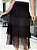 BAZAR - Saia Midi Preto Tule - Imagem 1