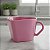 Jogo 10 Xícara Coração Para Café Cor Rosa 100 Ml Especial Dias Mães - Imagem 3