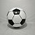 10 Bola De Vinil Dente De Leite Branco Com Preto De Futebol - Imagem 5