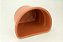 Kit 10 Vaso Parede Cor Terracota Jardim Vertical Flor Planta - Imagem 2