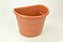 Kit 10 Vaso Parede Cor Terracota Jardim Vertical Flor Planta - Imagem 4