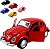 Caixa 12 Fusca Miniatura Fricção Brinquedo Coleção Carrinho Metal Escala 1:32 - Imagem 8