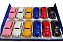 Caixa 12 Fusca Miniatura Fricção Brinquedo Coleção Carrinho Metal Escala 1:32 - Imagem 2