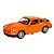 Carro Miniatura Porshe 911 Laranja Clássica Ferro Fricção Pneus Escala 1:32 - Imagem 1
