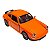 Carro Miniatura Porshe 911 Laranja Clássica Ferro Fricção Pneus Escala 1:32 - Imagem 2
