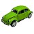 Miniatura Fusca Verde Abacate Carro Coleção Abre Portas Capô Colecionável - Imagem 2