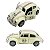 Miniatura Fusca HERBIE 53 Carro Coleção Abre Portas Colecionável - Imagem 2
