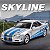 Miniatura Carro Nissan Skyline Gtr R34 1:32 Velozes Furiosos Com Luz e Som Cinza/azul - Imagem 7