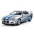 Miniatura Carro Nissan Skyline Gtr R34 1:32 Velozes Furiosos Com Luz e Som Cinza/azul - Imagem 5