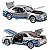 Miniatura Carro Nissan Skyline Gtr R34 1:32 Velozes Furiosos Com Luz e Som Cinza/azul - Imagem 3