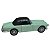 Miniatura BMW 503 Cabriolet Verde Clássica Carro Retrô Escala 1:32 Metal Fricção Abre Portas - Imagem 2
