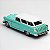 Miniatura Chevrolet Bel Air 1957 VERDE ÁGUA Clássica Carro Retrô Escala 1:32 Metal Fricção Abre Portas - Imagem 2