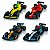 Kit 4 Carros De Corrida Formula 1 Indy Escuderias 1:43 Metal Fricção Colecionável - 4 Cores - Imagem 1