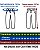 Calça social preta masculina semi slim tecido Poliviscose - Imagem 3