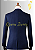 Terno Slim Azul Marinho Risca de Giz - Imagem 2