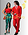 Terno Costume Vermelho Vibrante - Imagem 3