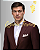 Terno Costume Marrom Avermelhado - Imagem 2